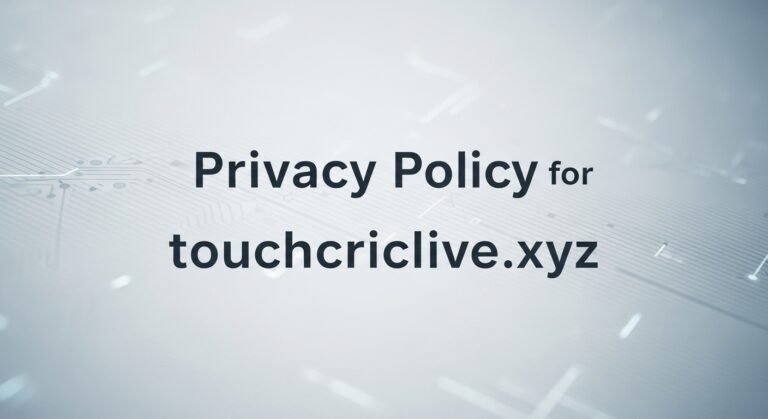 Privacy Policy for touchcriclive.xyz